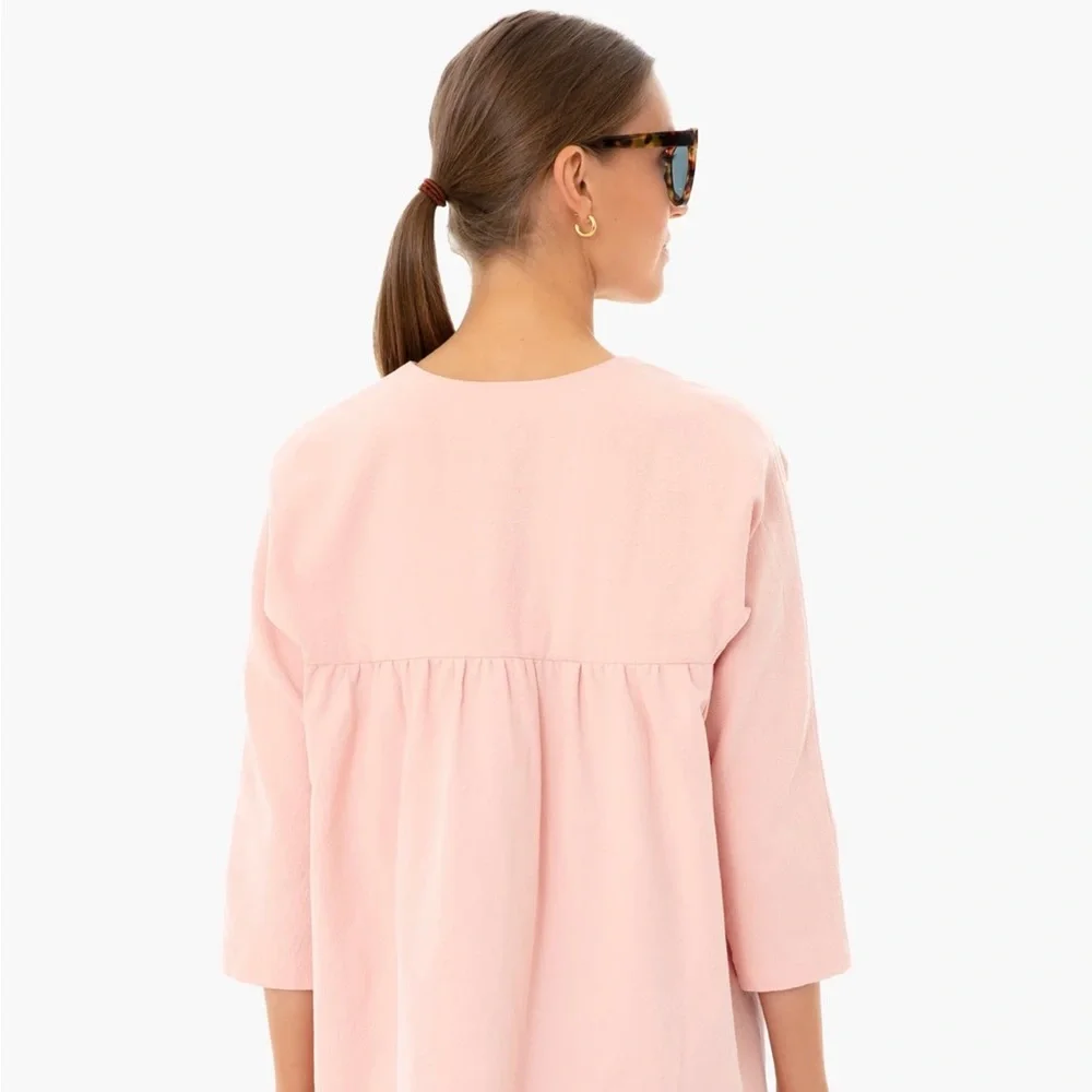Peach Fallon Dress - Picture 3 of 7